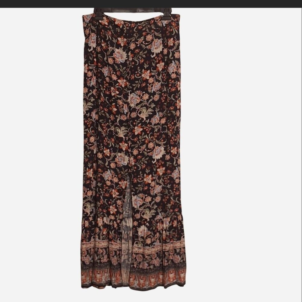 Knox Rose Floral Maxi skirt size large